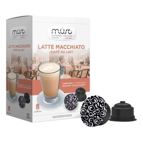 Кофе в капсулах Must latte macchiato 16 капсул в Татнефть