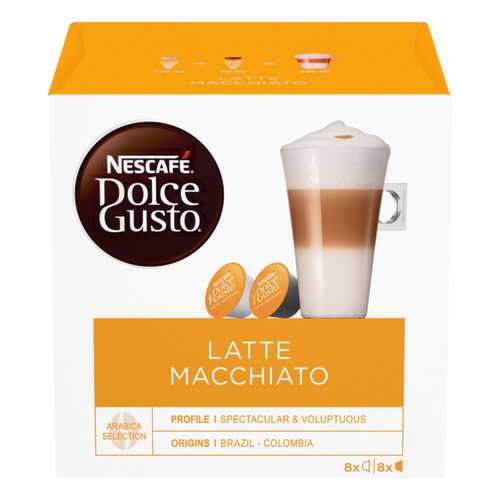 Кофе в капсулах Nescafe Dolce Gusto latte macchiato 16 капсул в Татнефть