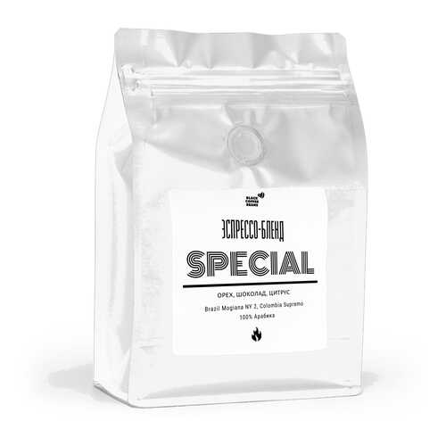 Кофе в зернах Black coffee beans Special, 250 г в Татнефть