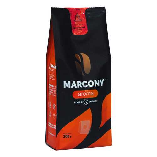 Кофе в зернах Marcony Aroma Ирландский крем 200г в Татнефть