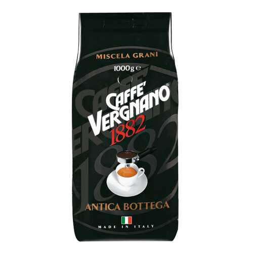 Кофе Vergnano antica bottega зерновой 1000 г в Татнефть