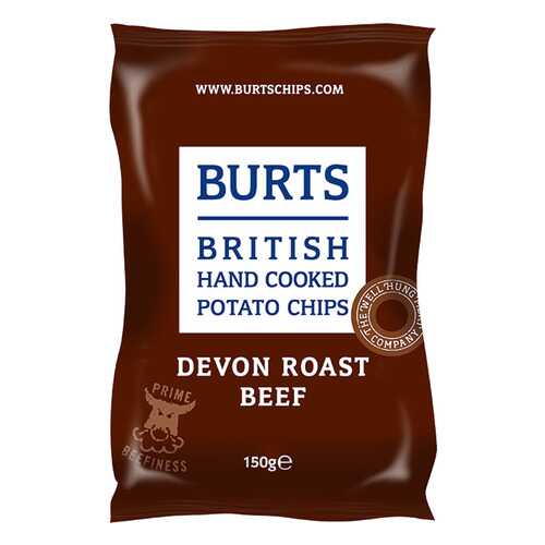 Чипсы BURTS Devon Roast Beef картофельные150г в Татнефть