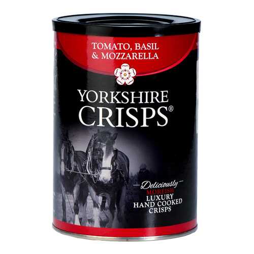 Чипсы картофельные Yorkshire Crisps с томатом базиликом и моцареллой 100 г в Татнефть