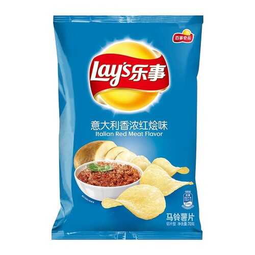 Чипсы LAYS со вкусом Итальянский соус болоньез,70 г в Татнефть