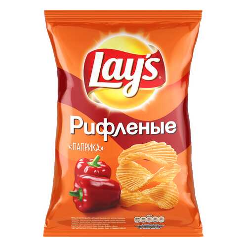 Чипсы Лейз из натурального картофеля паприка 150 г в Татнефть