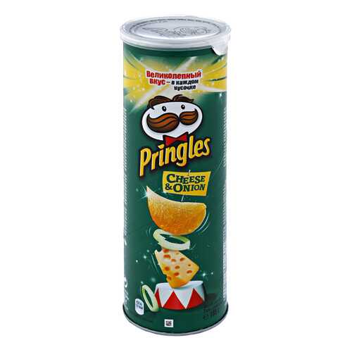 Чипсы Pringles сыр и лук 165 г в Татнефть