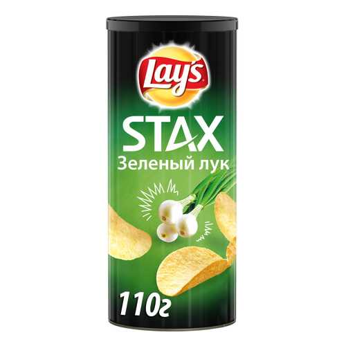 Картофельные чипсы Lays stax зеленый лук 110 г в Татнефть