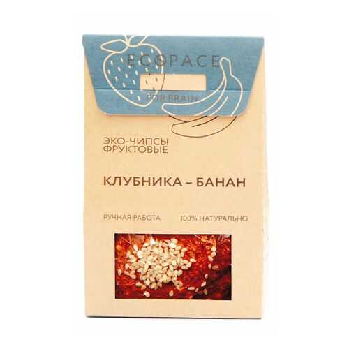 Эко-чипсы фруктовые For Brain клубника-банан 40 г в Татнефть
