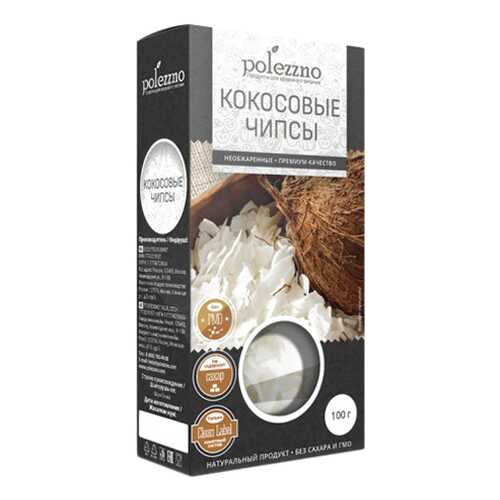 Кокосовые чипсы Polezzno 100 г в Татнефть