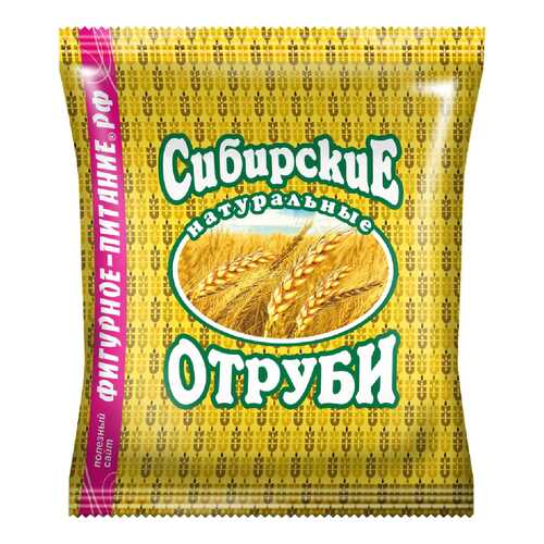 Отруби Сибирская Клетчатка пшеничные натуральные 200 г в Татнефть