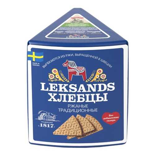 Хлебцы темно-ржаные Традиционные Leksands by Bionova, 200 г, Швеция в Татнефть