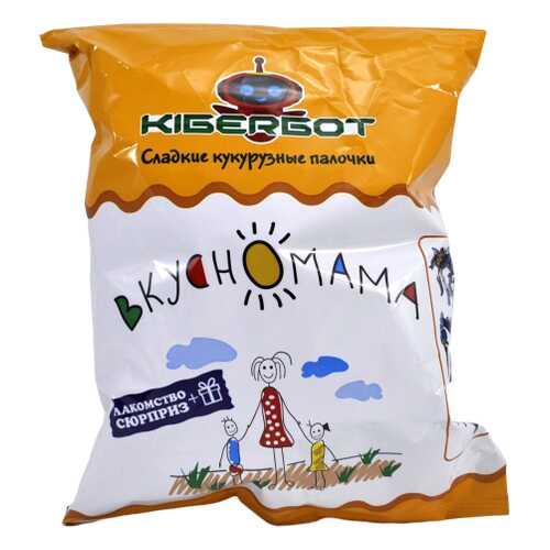 Кукурузные палочки Вкусномама Кибербот с игрушкой 65 г в Татнефть