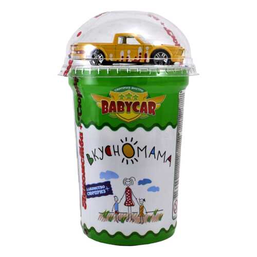 Кукурузные шарики в глазури Вкусномама Babycar с игрушкой 30 г в Татнефть