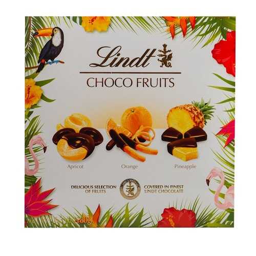 Фрукты в шоколаде Lindt 180г Австрия в Татнефть