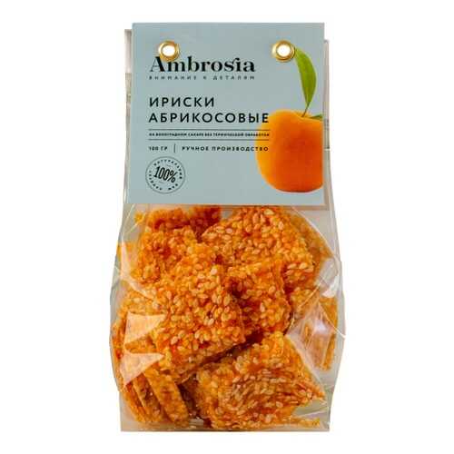 Ириски Ambrosia Абрикосовые 100г Россия в Татнефть