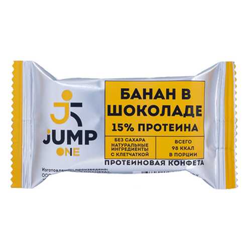 Конфета Банан в шоколаде Jump 30 г в Татнефть
