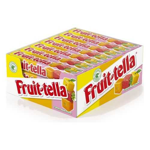 Конфеты Fruit-tella жевательные ассорти 21*41 г в Татнефть