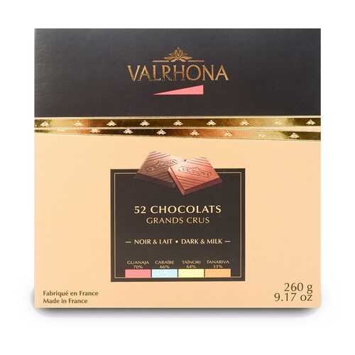 Шоколадный набор Valrhona Ассорти 260 г карре Франция в Татнефть