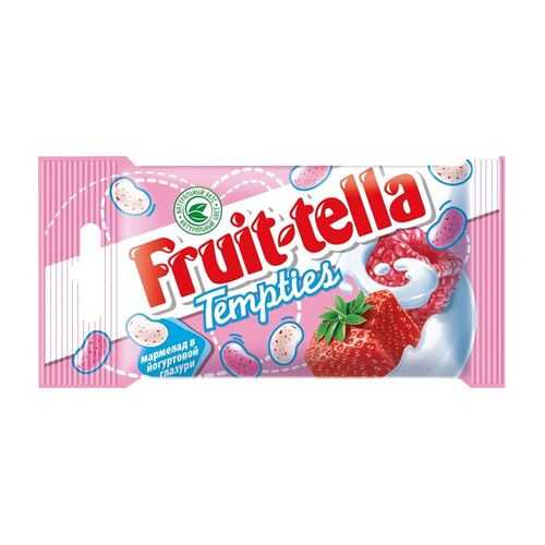 Мармелад жевательный Fruit-tella tempties в йогуртовой глазури 35 г в Татнефть
