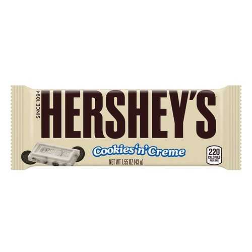 Шоколад Hershey`s cookies n creme bar 43 г в Татнефть