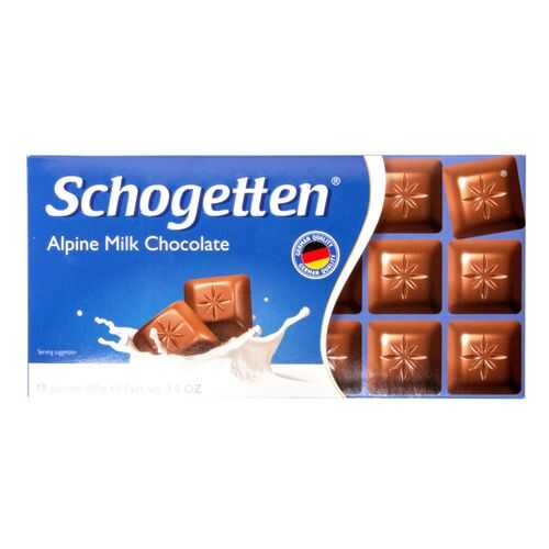Шоколад молочный Schogetten alpine milk chocolate 100 г в Татнефть
