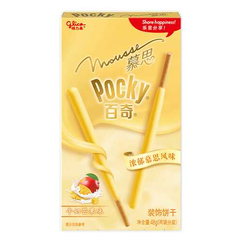 Палочки Glico Pocky со вкусом сливочное манго 48 г в Татнефть