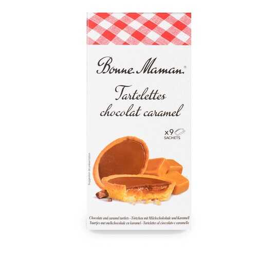 Печенье Bonne Maman Tartelettes с шоколадно-карамельной начинкой 135г в Татнефть