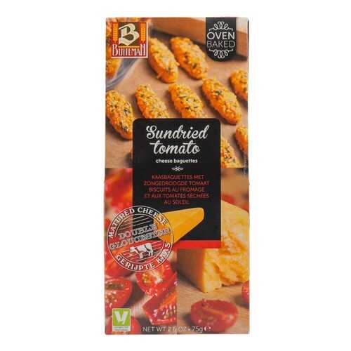 Печенье Buiteman с сушёными помидорами и двойным глочестерским сыром Sundried Tomato 75г в Татнефть