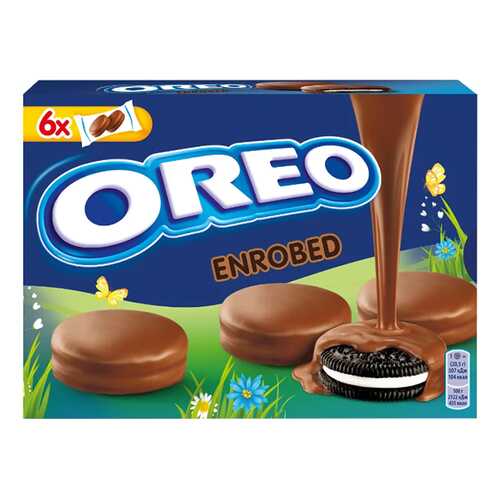 Печенье Oreo с ванильным вкусом в молочном шоколаде 246 г в Татнефть