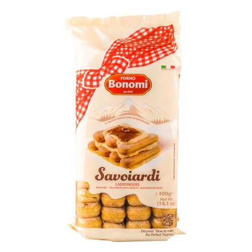 Печенье савоярди Forno Bonomi ladyfingers для тирамису 400 г в Татнефть