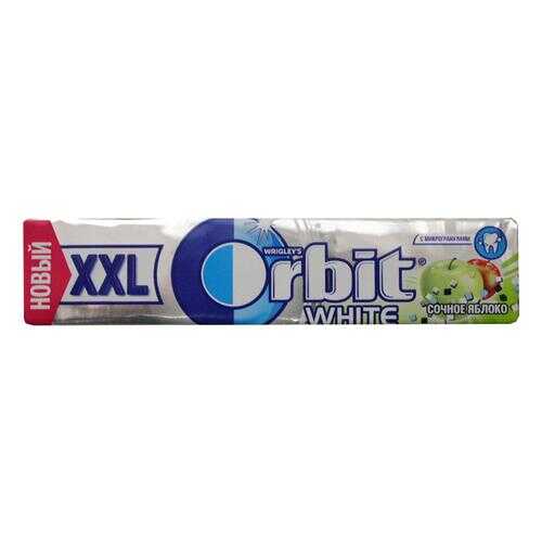Жевательная резинка Orbit белоснежный сочное яблоко XXL 20 штук 20.4 г в Татнефть