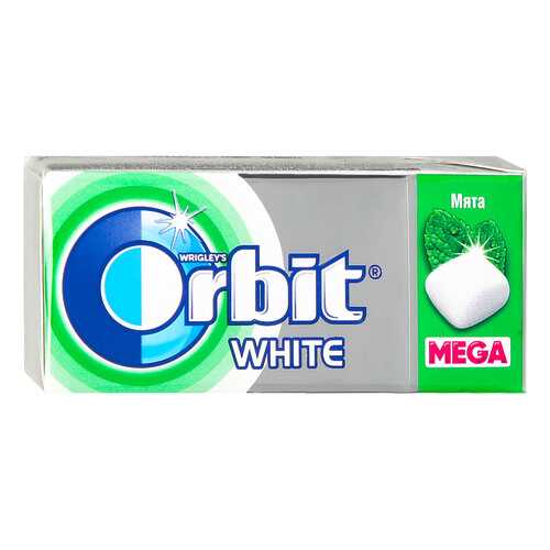 Жевательная резинка Orbit white mega spearmint 16 г 12 штук в Татнефть