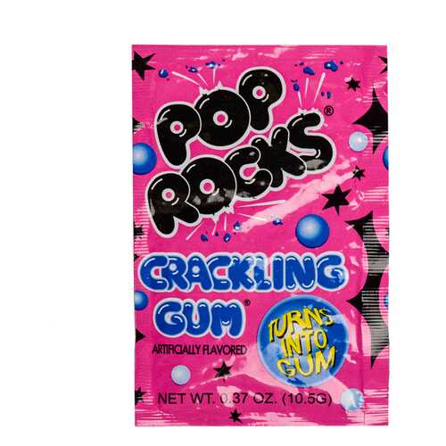 Жевательная резинка с леденцами Pop Rocks Bubblegum 11г Испания в Татнефть