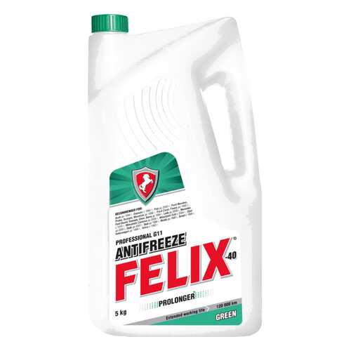 Антифриз FELIX Professional G11 Зеленый Готовый антифриз 5л в Татнефть