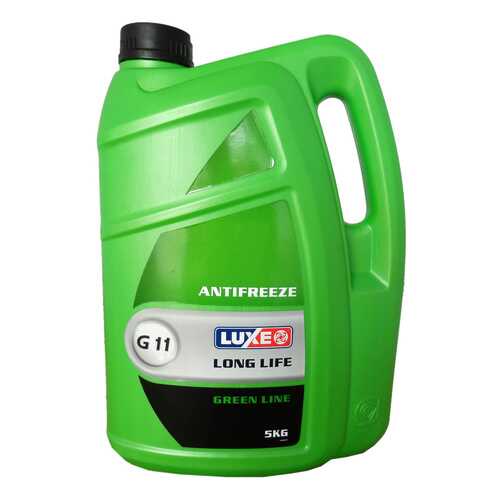 Антифриз LUXE ANTIFREEZE GREEN LINE G11 Зеленый Готовый антифриз 5кг в Татнефть