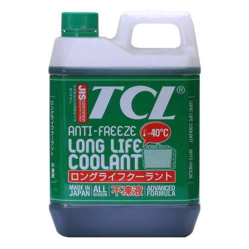 Антифриз TCL LLC -40°C G11 зеленый 2л 1.77кг в Татнефть