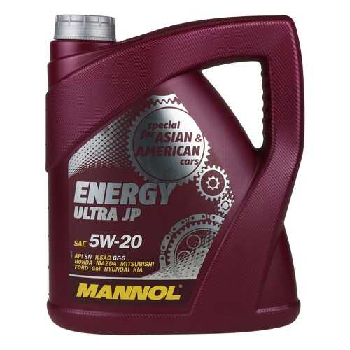 7906 MANNOL ENERGY ULTRA JP SAE 5W20 20 л.синтетическое мотороное масло в Татнефть