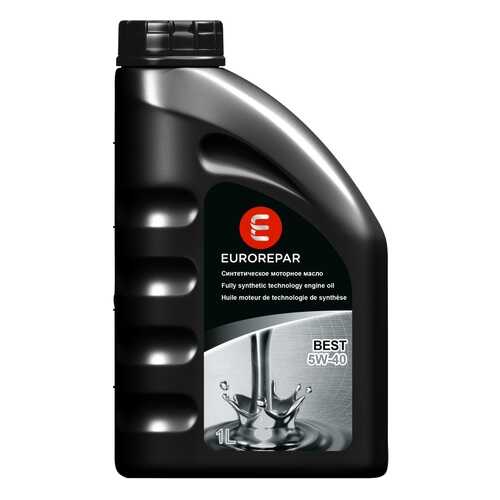 EUROREPAR Масло Моторное Синтетическое 1л - Масло Eurorepar Best 5w-40: Aae Group B6, Api в Татнефть