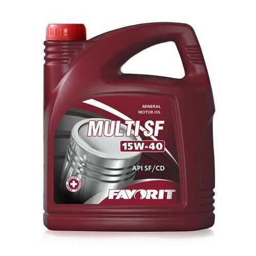 Favorit Multi SF SAE 15W-40 API SF/CD, 5л в Татнефть