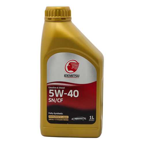 IDEMITSU Масло Моторное Sn/Cf 10w40 1l S-S (Аналог 30015045-724) в Татнефть