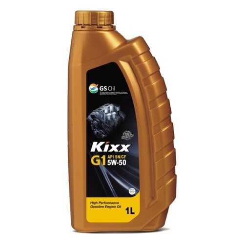 Kixx G1 SN Plus 5W-50 /1л Масло моторное в Татнефть