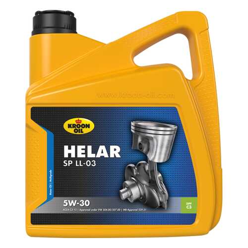 KROON OIL Масло Моторное Helar Sp 5w30 4l в Татнефть