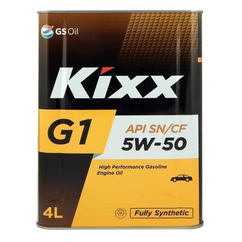 Масло моторное G1 SN Plus 5W50 синт.4л KIXX в Татнефть