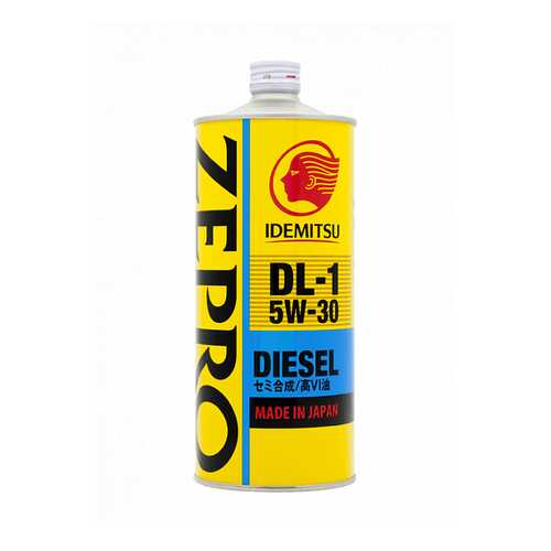 Масло Моторное Idemitsu Zepro Diesel Dl-1 5w-30 1l IDEMITSU арт. 2156054 в Татнефть