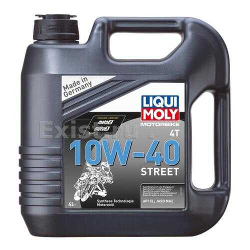 Масло Моторное Liqui Moly Motorbike 4t 10w-40 Street 4l Liqui moly арт. 1243 в Татнефть