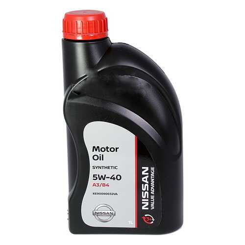 Масло моторное NISSAN VA Motor Oil 5W40 синтетическое 1 л KE900-90032VA в Татнефть