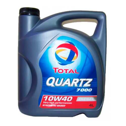 Масло моторное Total Quartz Diesel 7000 10W40 синтетическое 4 л 10740501 в Татнефть