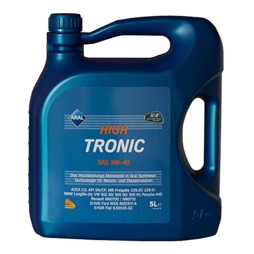 Моторное масло Aral HighTronic 5W-40 208л в Татнефть