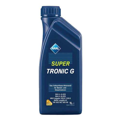 Моторное масло Aral SuperTronic G 0W-40 1л в Татнефть