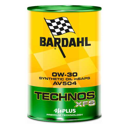 Моторное масло BARDAHL 0W30 C3/VW 504-507 C60 TECHNOS XFS AV504 1л ACEA в Татнефть